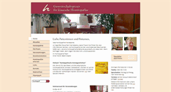 Desktop Screenshot of homoeopathie-regensburg.de